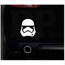 STORM TROOPER Star Wars The Force Awakens CAR VAN WALL WINDOW FURNITURE LAPTOP VINYL STICKER IN WHITE